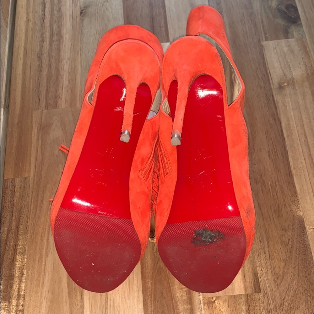 Christian Louboutin Fringe Booties - Picture 5 of 6